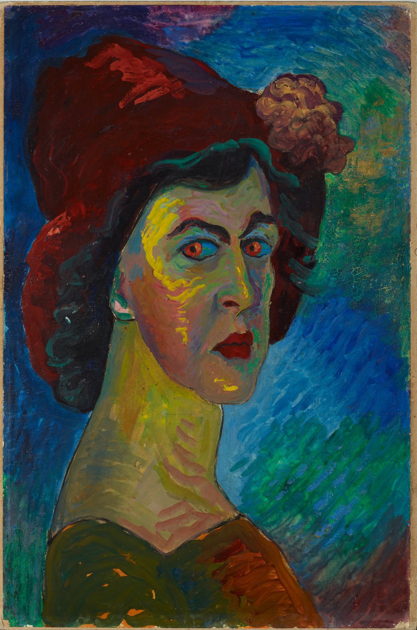 Autoritratto I da Marianne Werefkin