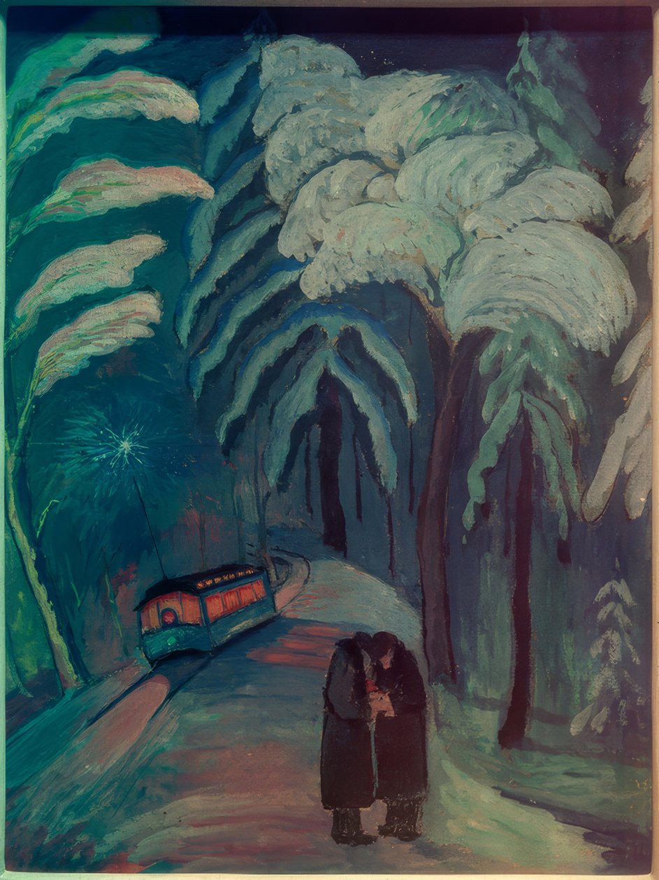 Scintilla blu da Marianne von Werefkin