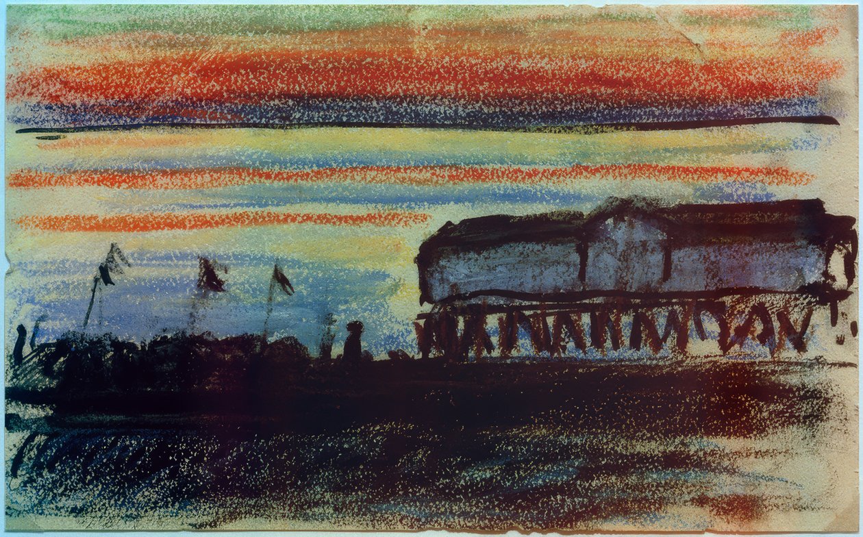 Bagno di famiglia a Zingst da Marianne von Werefkin