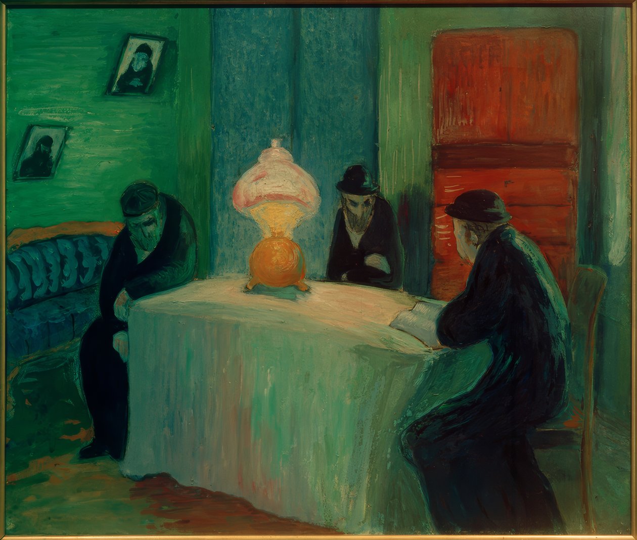 Lettore del Talmud da Marianne von Werefkin