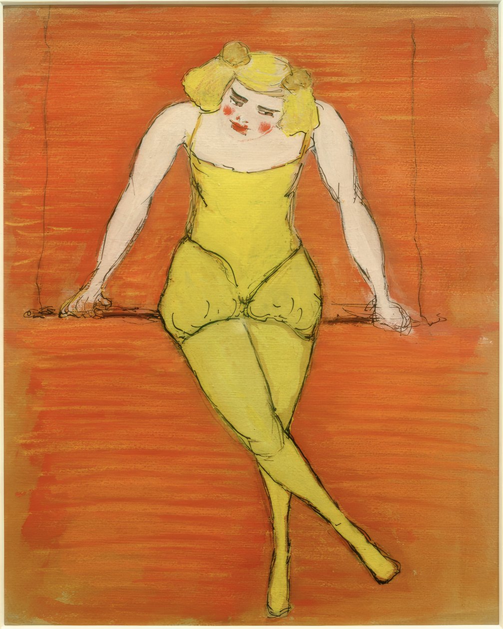 Artista del trapezio da Marianne von Werefkin