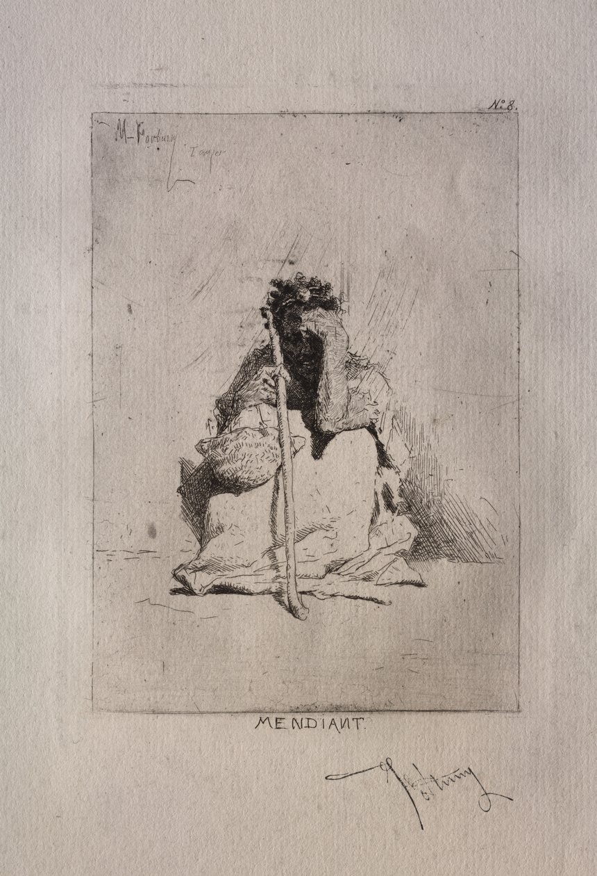 Mendicante da Mariano Fortuny y Marsal
