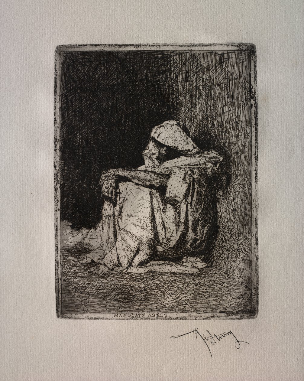 Arabo seduto da Mariano Fortuny y Marsal
