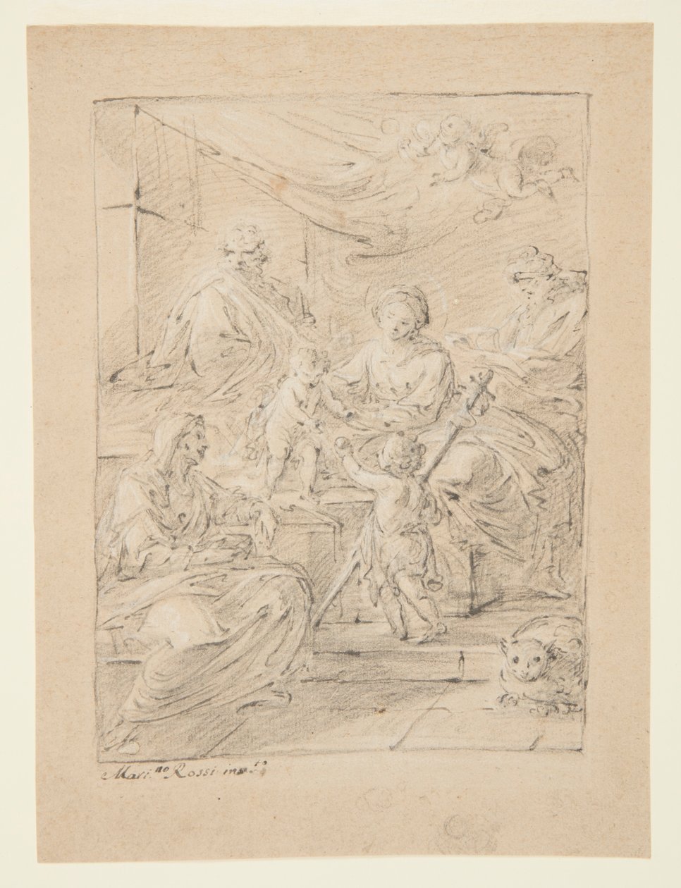 La Sacra Famiglia da Mariano Rossi