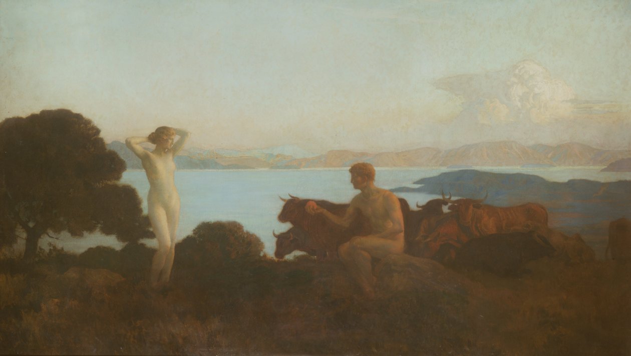Il Giudizio di Paride da Marie Auguste Emile Rene Menard