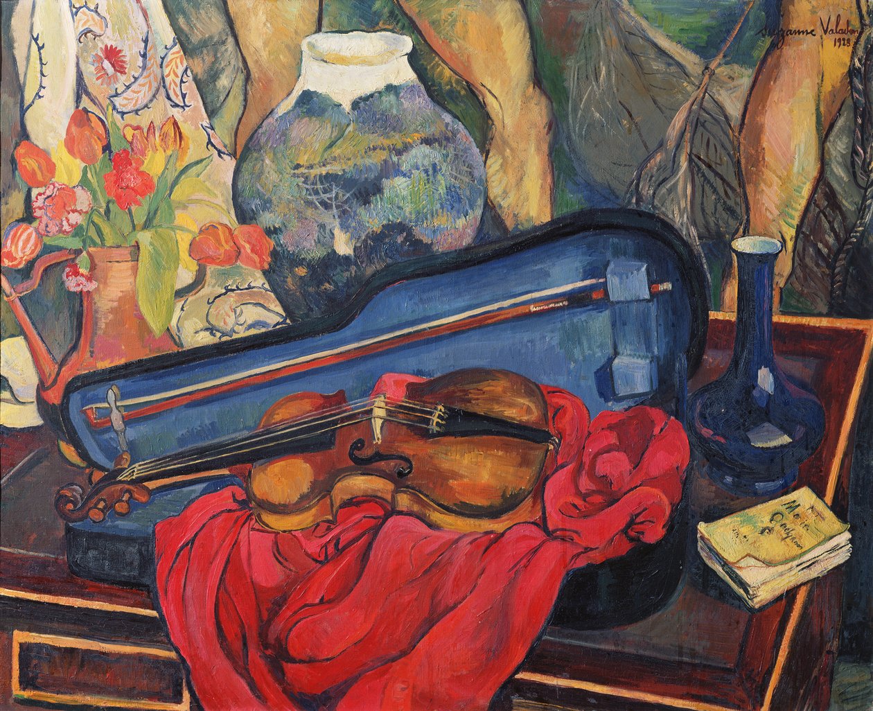 La custodia del violino, 1923 da Marie Clementine (Suzanne) Valadon