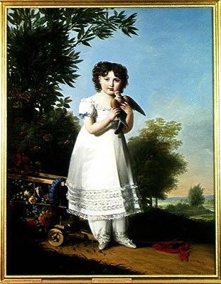 Ritratto di Napoleone-Elisa Bacciochi (1806-69) Principessa di Piombino da Marie Guilhelmine Benoist