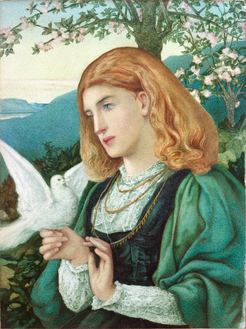 Figura di una ragazza da Marie Spartali Stillman