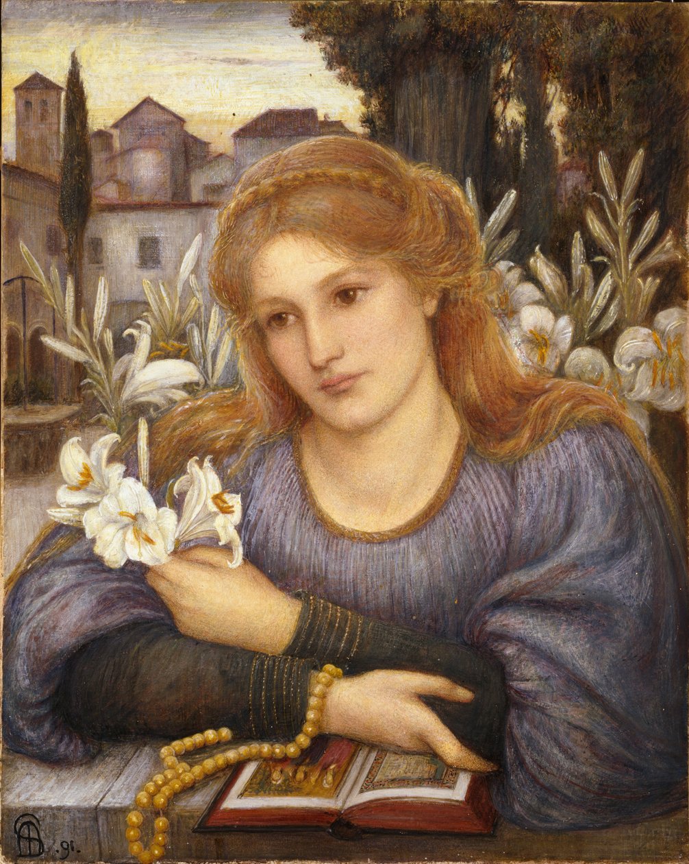 Gigli del chiostro, 1891 da Marie Euphrosyne Spartali