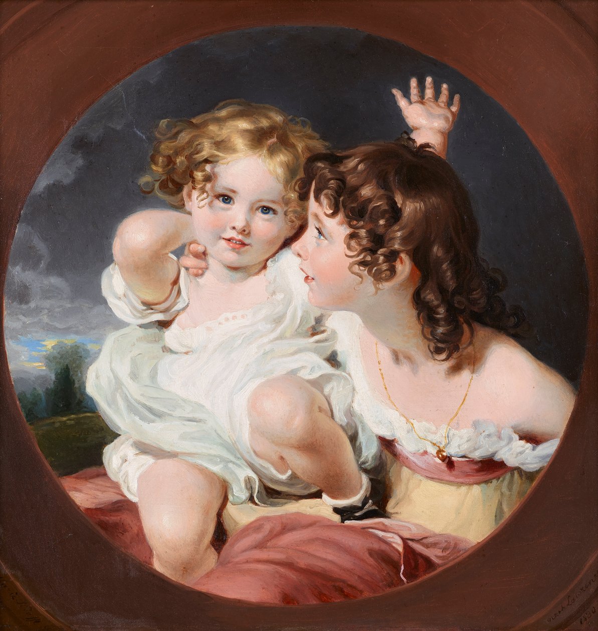 Due bambine da Marie Krafft