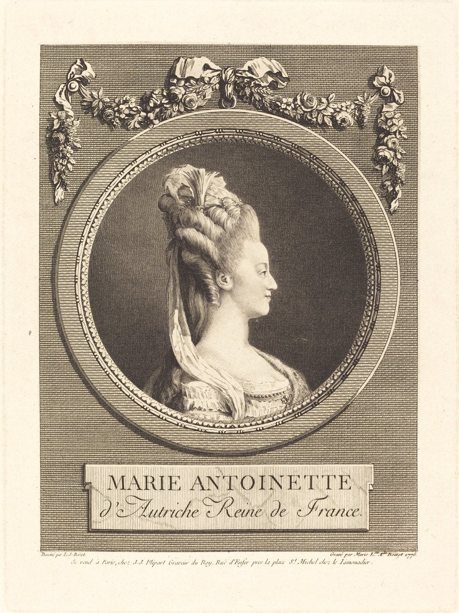 Maria Antonietta da Marie Louise Adelaide Boizot after Louis Simon Boizot