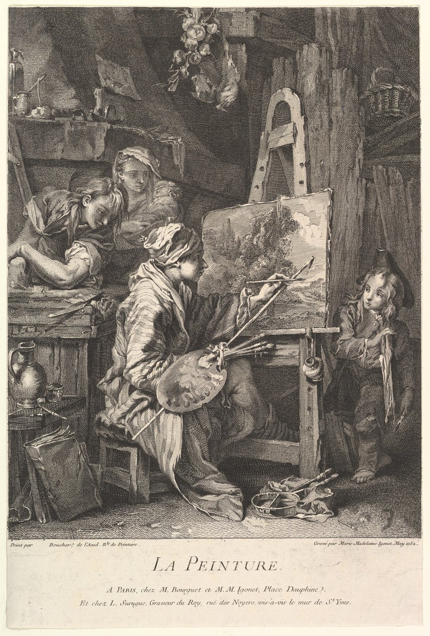 Dipinto, 1752 da Marie Madeleine Igonet
