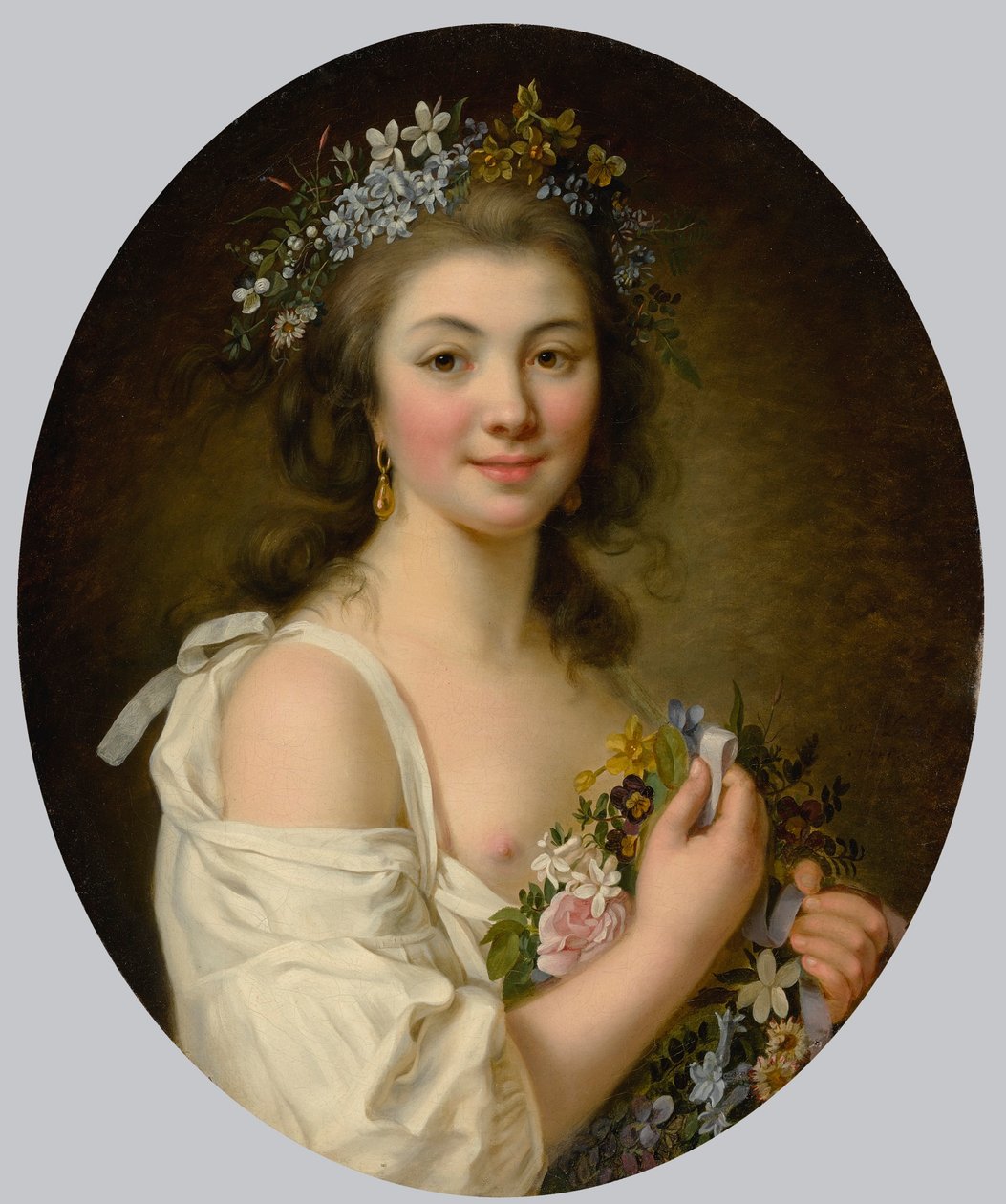 Ritratto di Madame de Genlis da Marie Victoire Lemoine