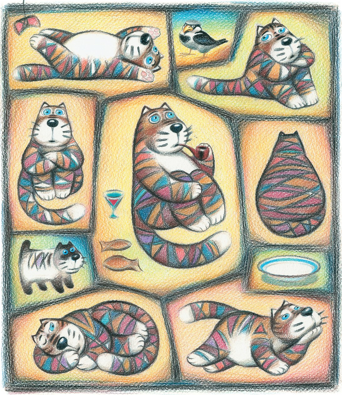 Giorno di un gatto da Marina Leskova