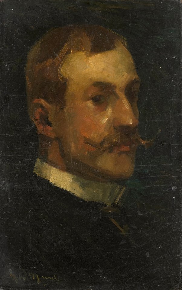 Ritratto di Adriaan Pit 1860-1944, direttore del Museo dei Paesi Bassi per l