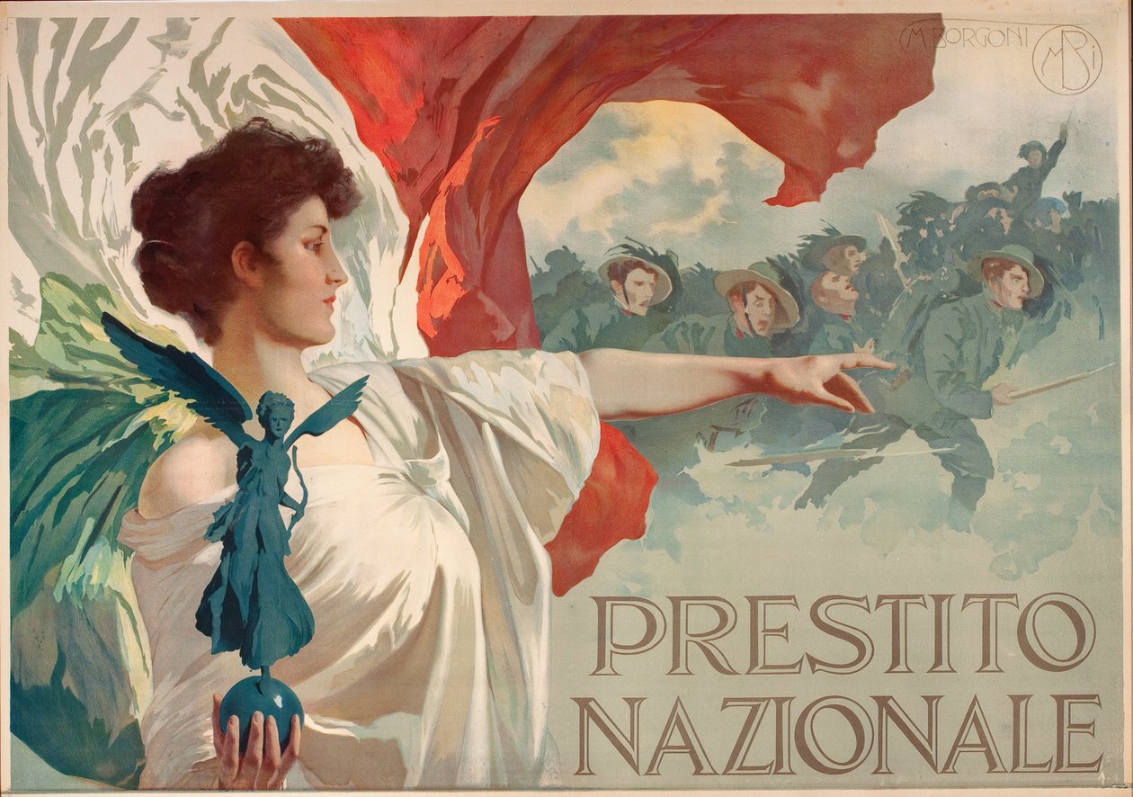 Prestito Nazionale, 1917 da Mario Borgoni