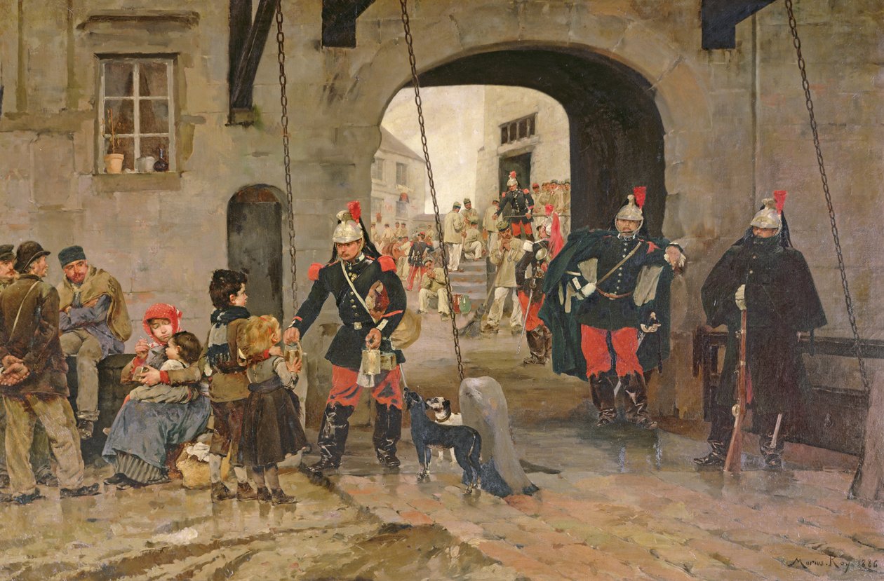 I poveri a Parigi, 1886 da Marius Roy