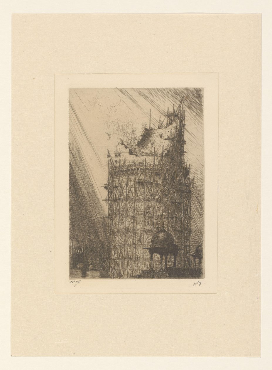 Torre incantata da Marius Bauer (signed by artist)
