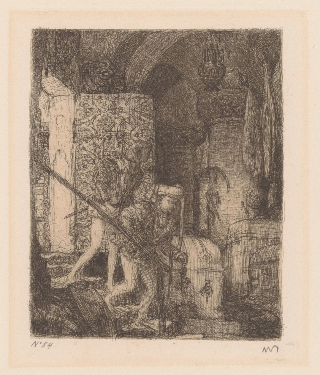Tesoreria da Marius Bauer (signed by artist)