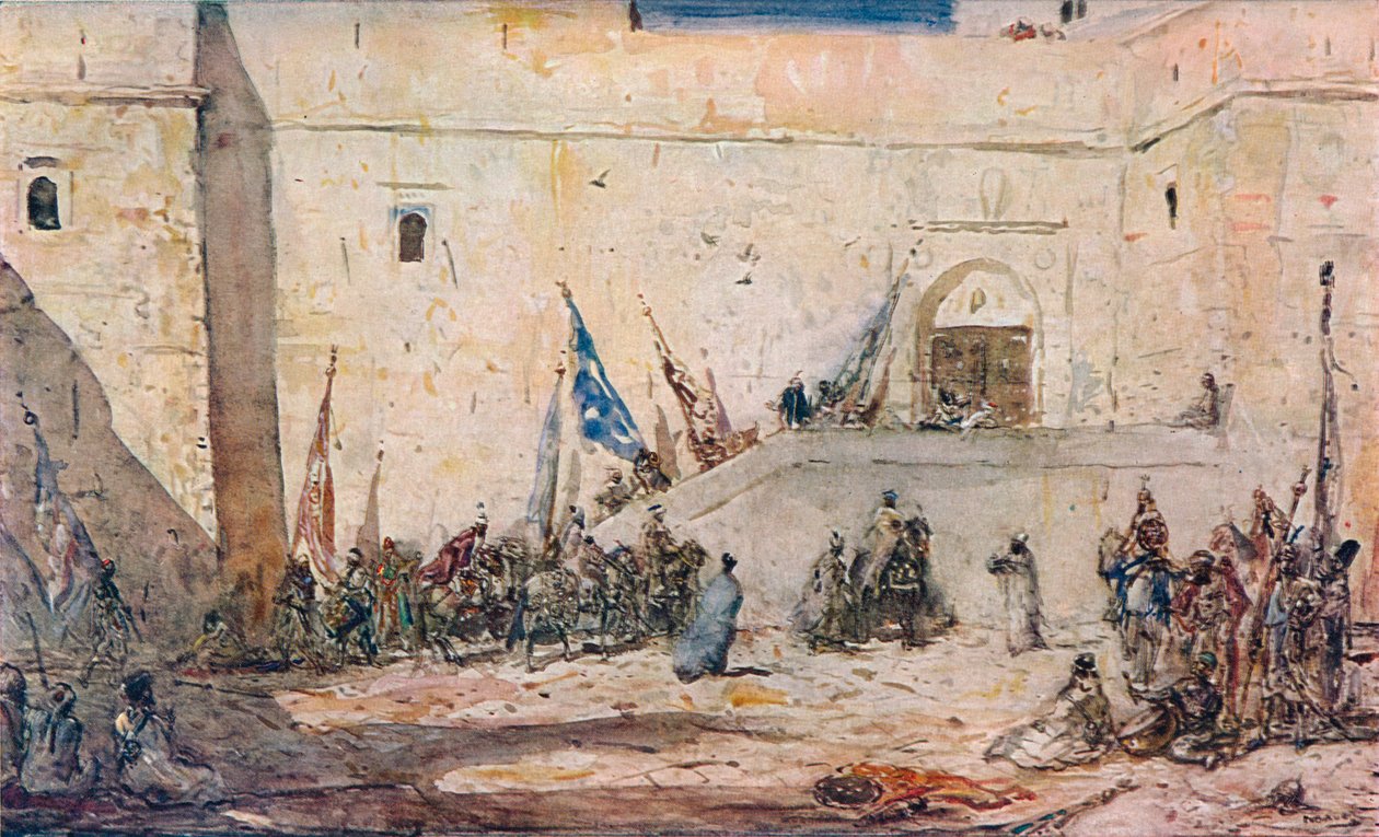 Un giorno di festa, c1910 da Marius Bauer