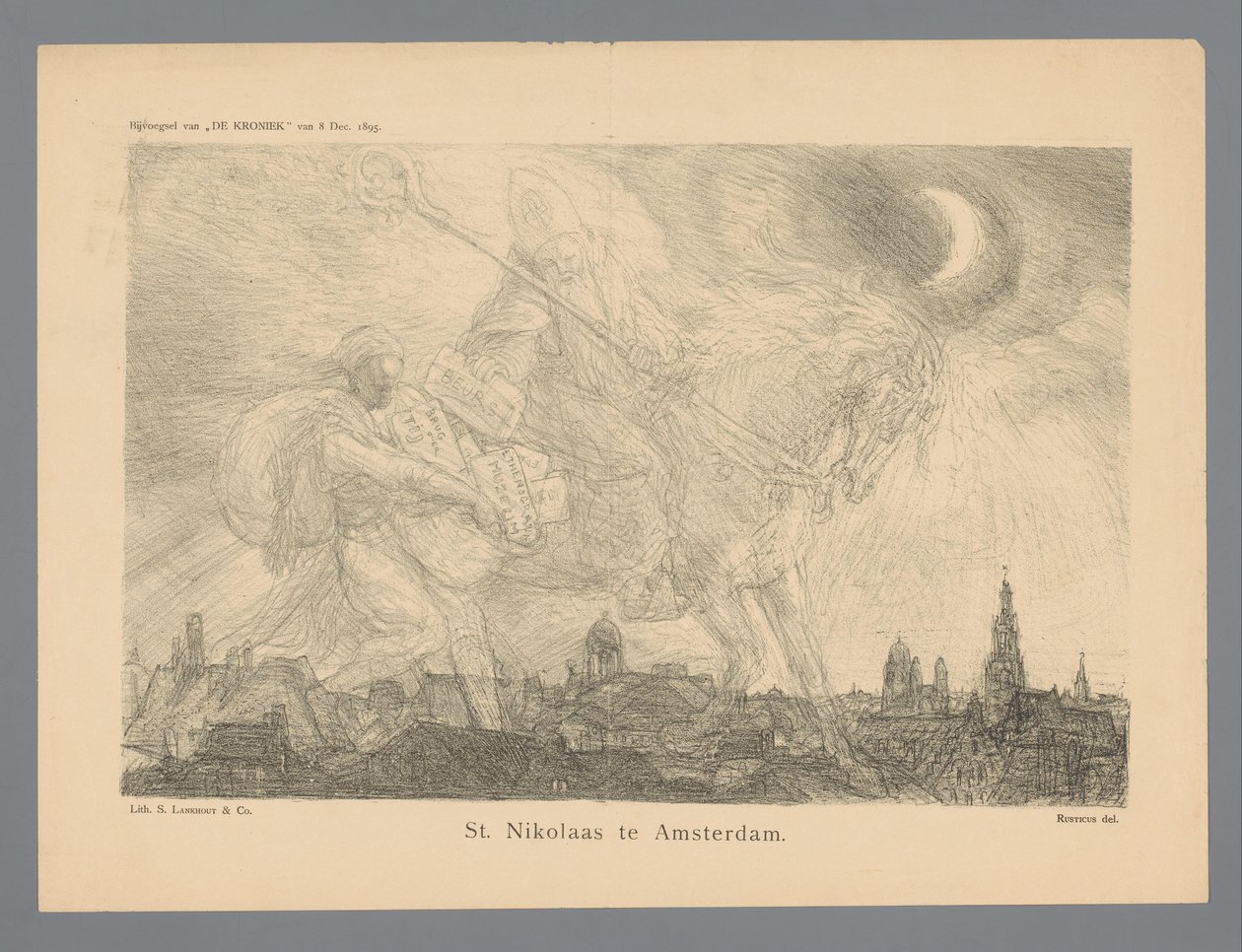 San Nicola ad Amsterdam da Marius Bauer