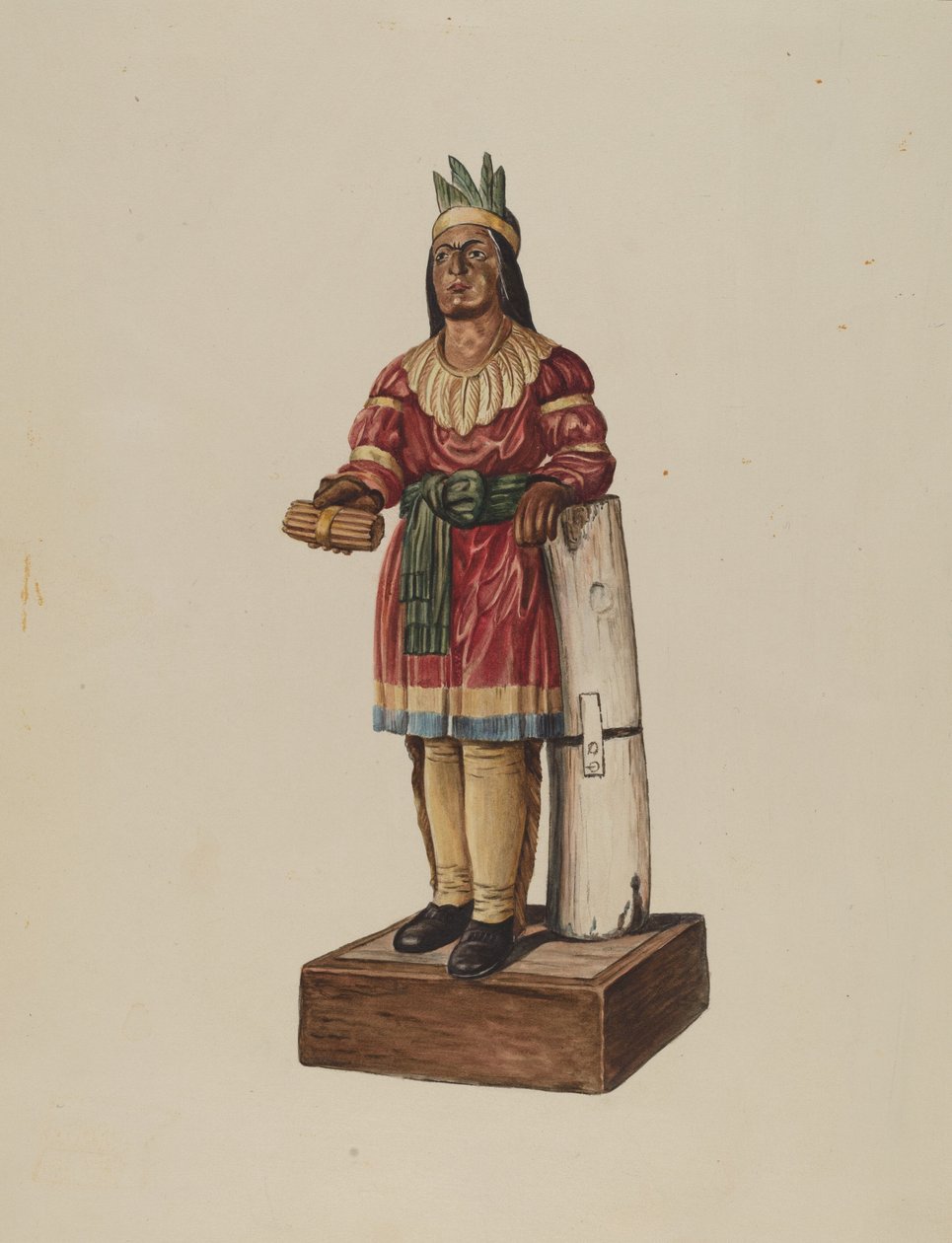 Indiano del Negozio di Sigari da Marius Hansen