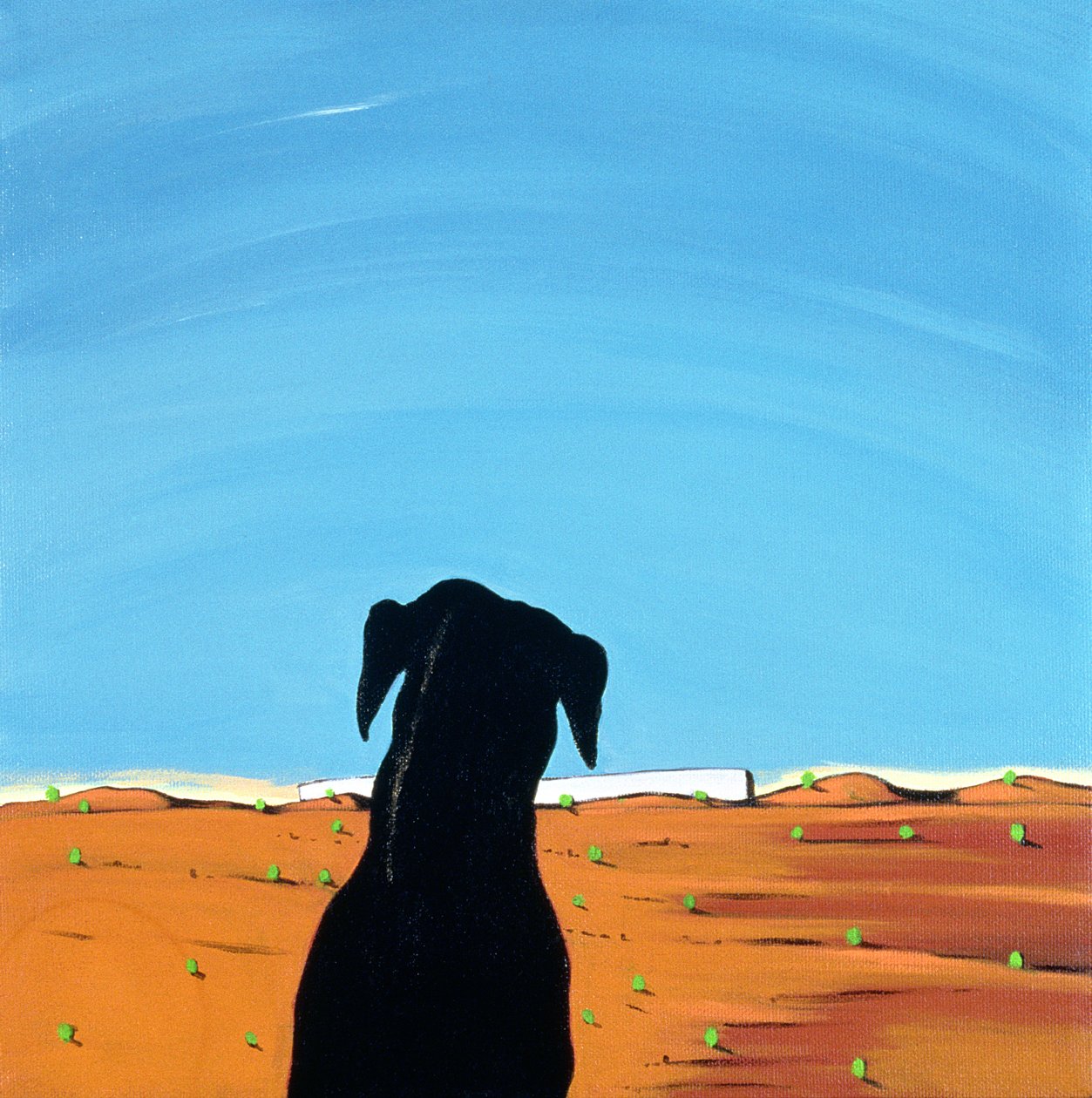 Cane Nero a Chestertown, 1998 da Marjorie Weiss