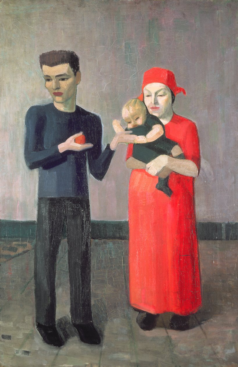 Gruppo Familiare, c.1908-13 da Mark Gertler