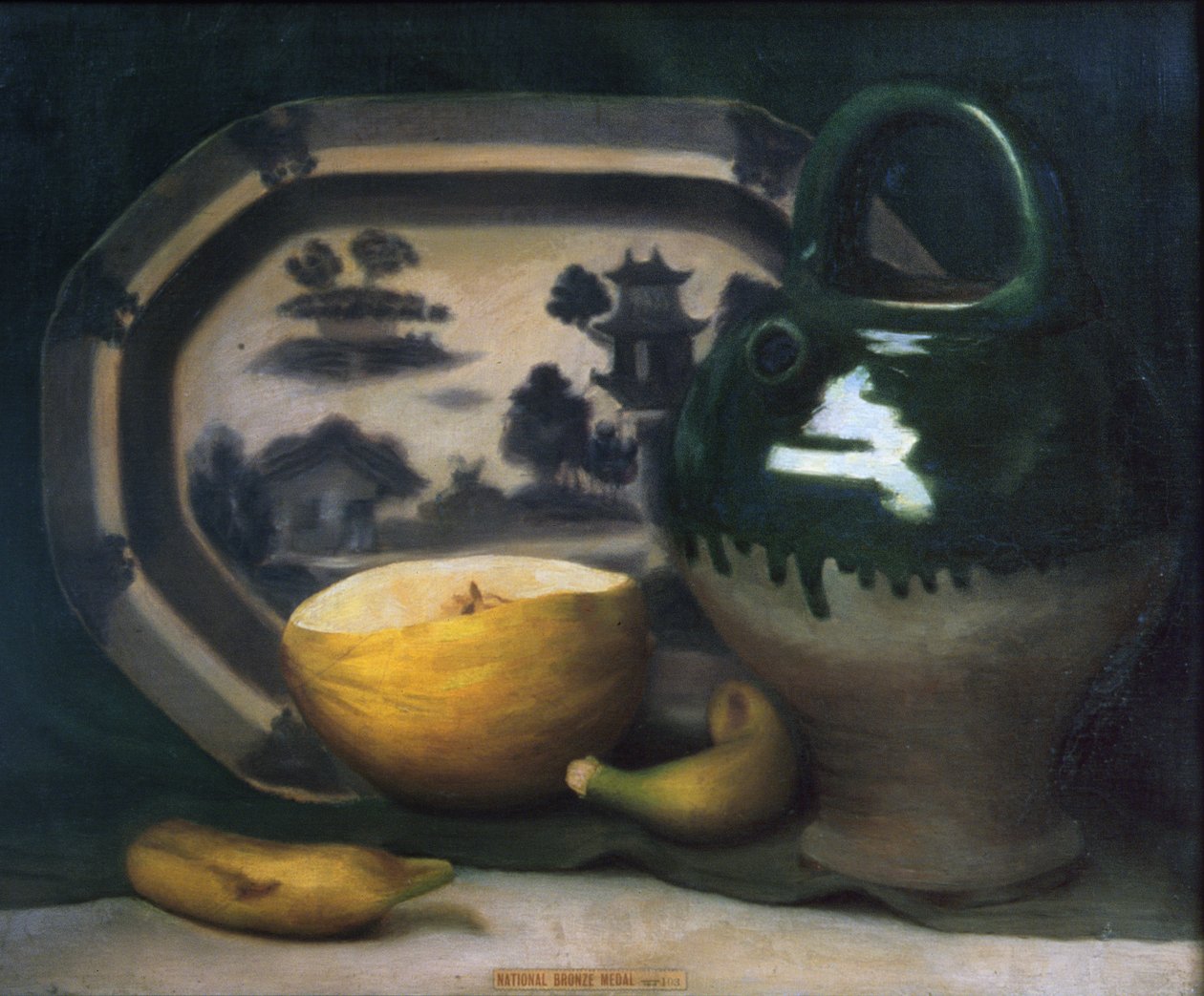 Natura morta con melone, 1908 da Mark Gertler