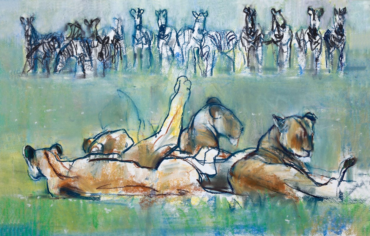 Linea di Zebre, 2019 da Mark Adlington