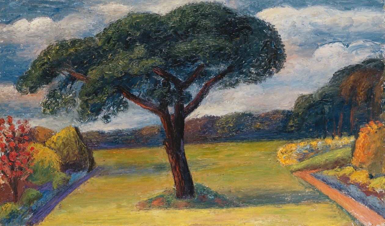 Hautbois, Norfolk, c.1936 da Mark Gertler