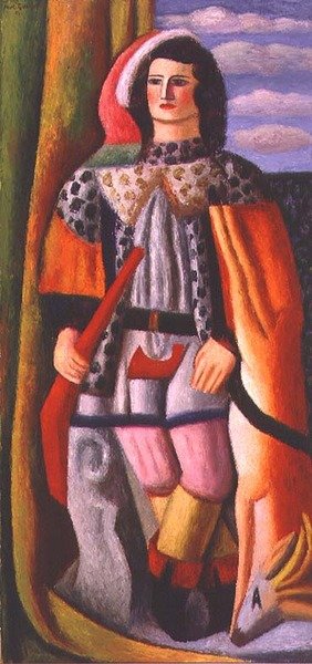 Grande Figura in Piedi da Mark Gertler
