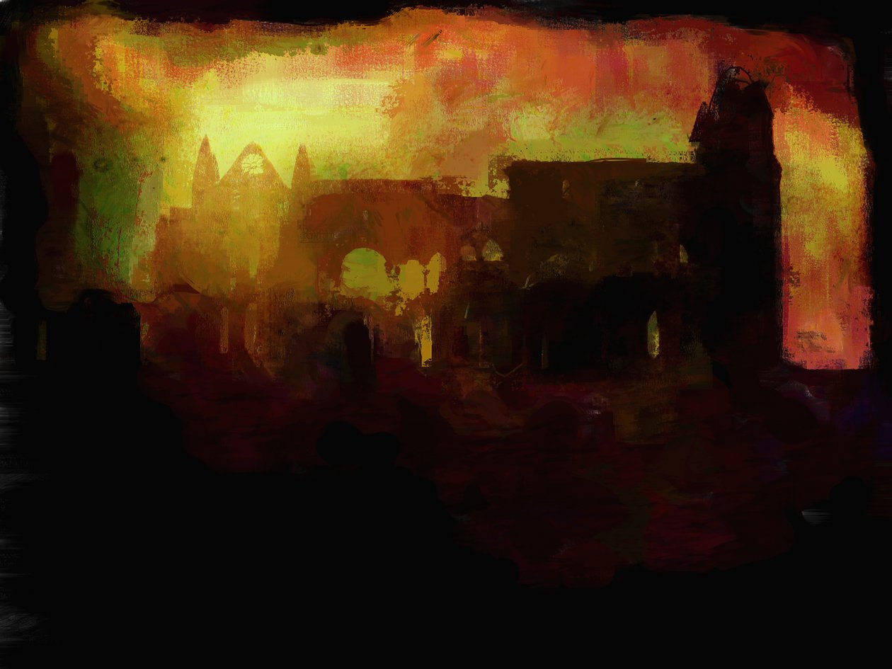 Abbazia di Whitby - tramonto da Mark Gordon