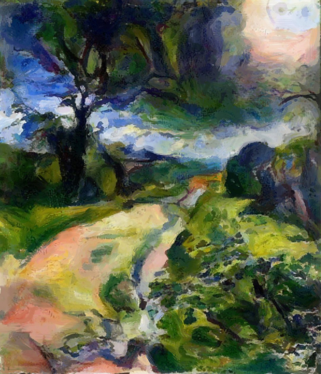 tramonto in campagna da Mark Gordon
