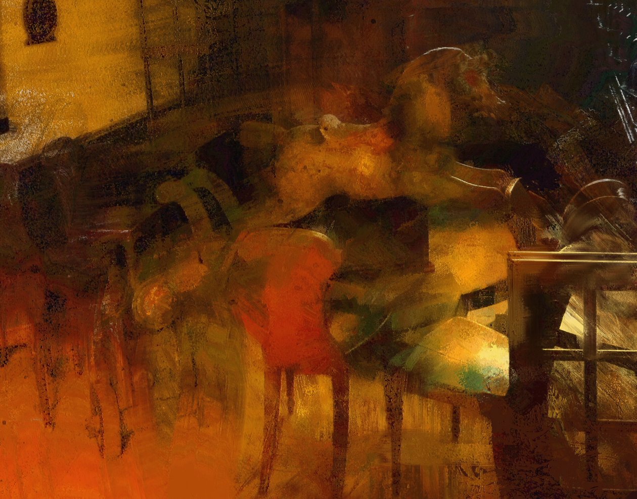 interno a Calke da Mark Gordon
