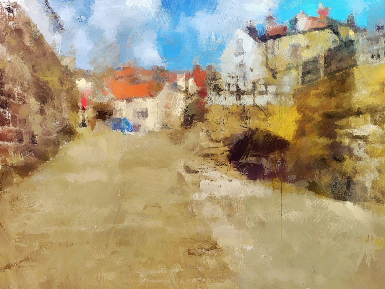 robin hoods bay yorkshire da Mark Gordon