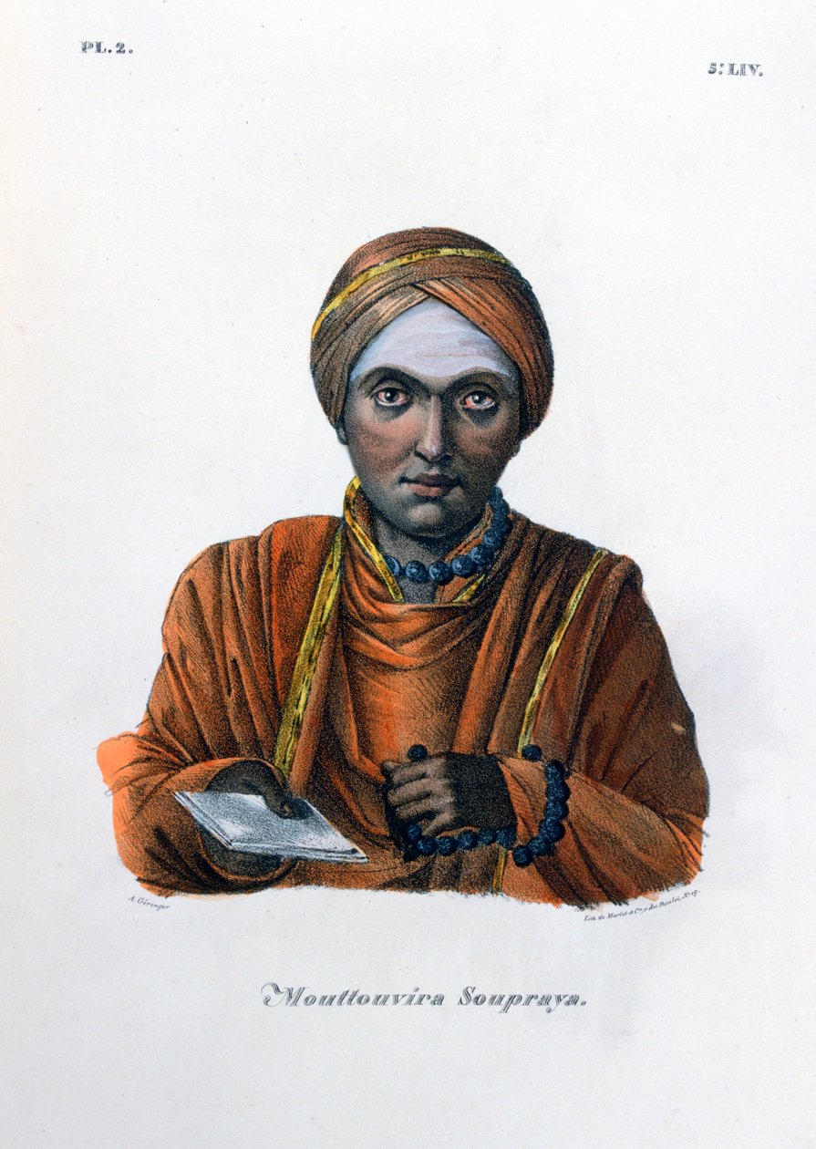 Mouttouvira Soupraya, 1828 da Marlet et Cie