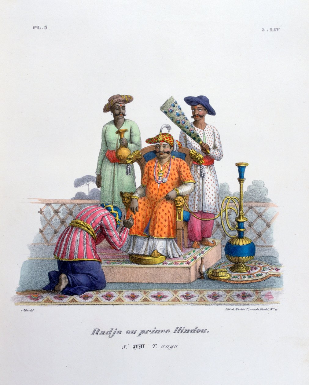 Raja, 1828 da Marlet et Cie