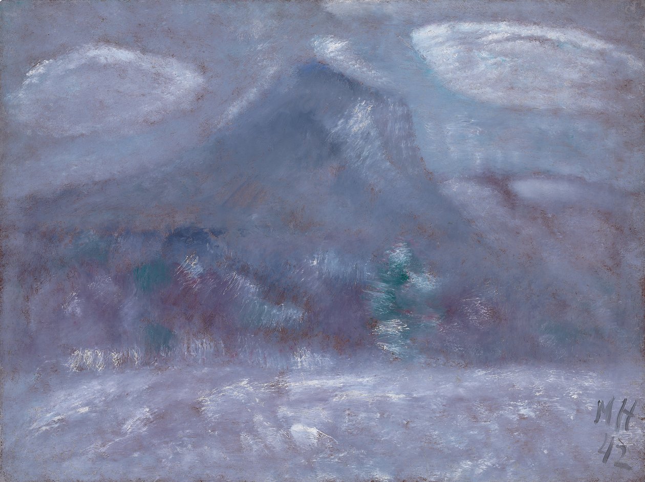 Monte Katahdin, tempesta di neve da Marsden Hartley