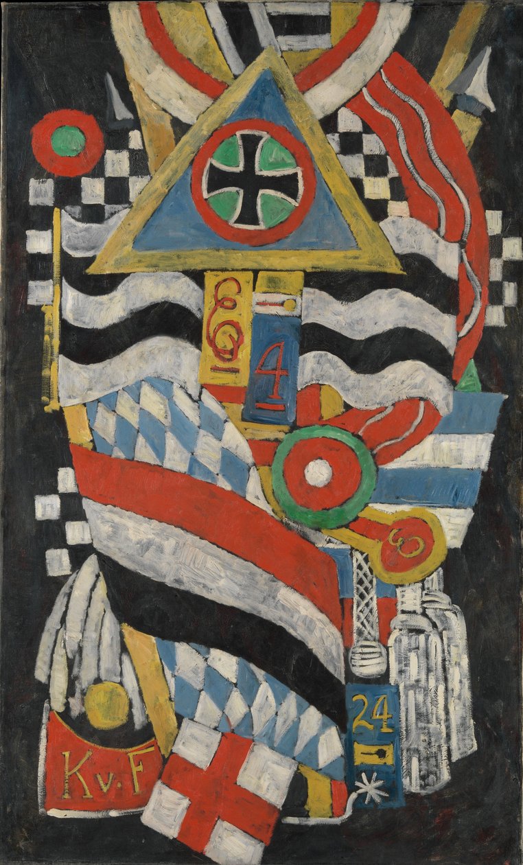 Ritratto di un ufficiale tedesco da Marsden Hartley