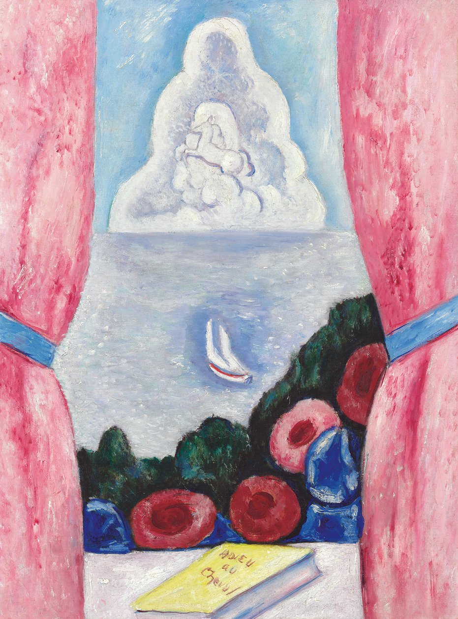 Vista da una finestra da Marsden Hartley
