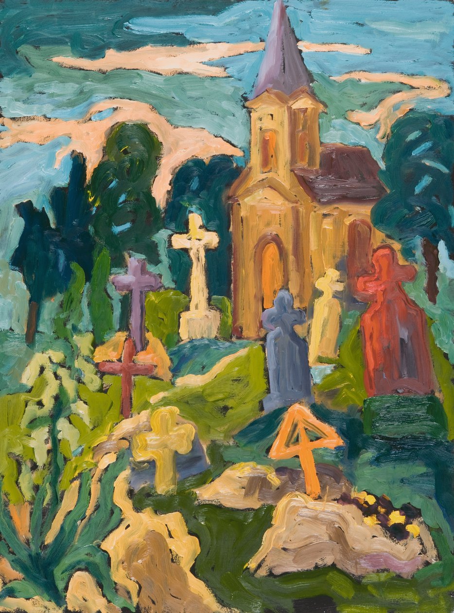 Cimitero e Cappella, 2005 da Marta Martonfi Benke