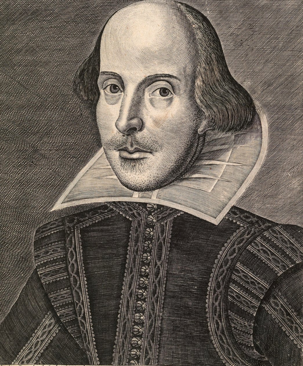 William Shakespeare da Martin, the elder Droeshout