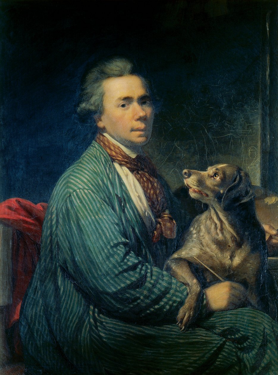 Autoritratto da Martin Ferdinand Quadal
