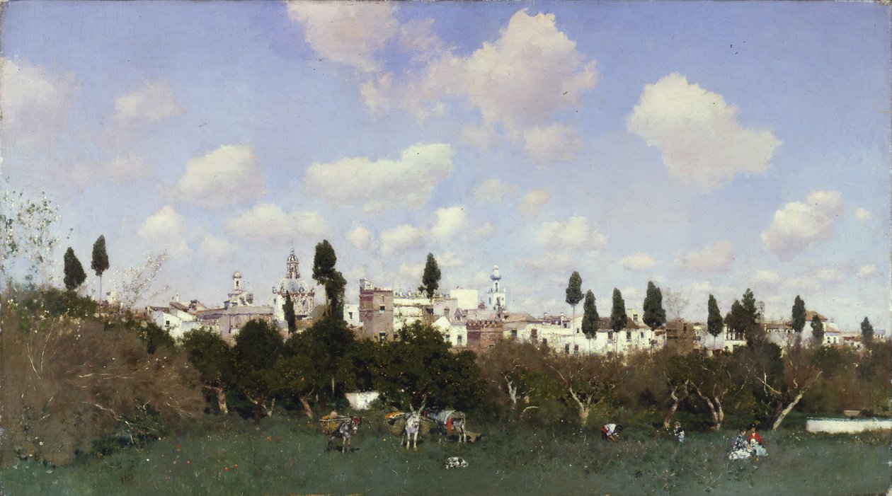 Raccolta di arance da Martín Rico y Ortega