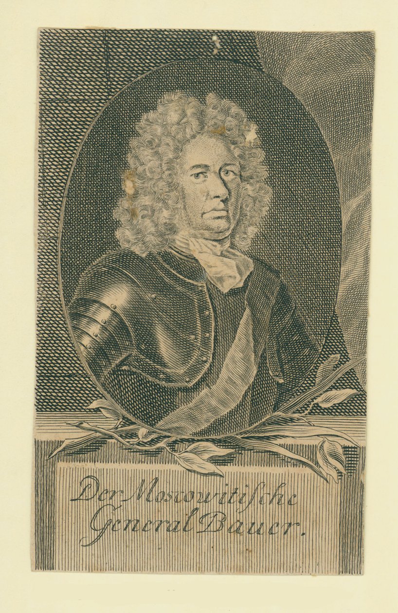 Christian Felix Bauer 1667-1717 da Martin Bernigeroth