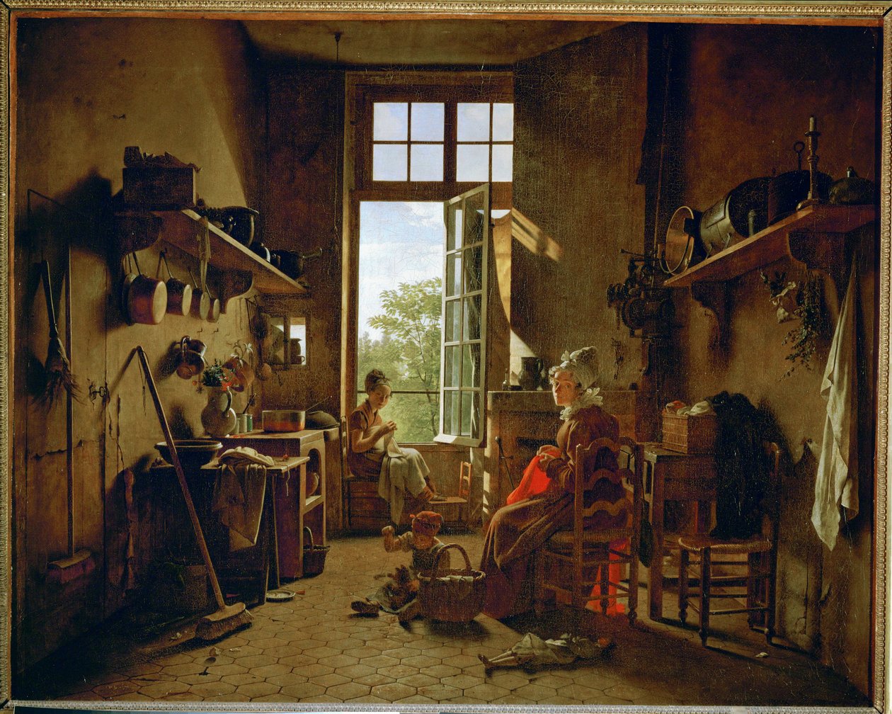 Interno di una cucina ... da Martin Drölling