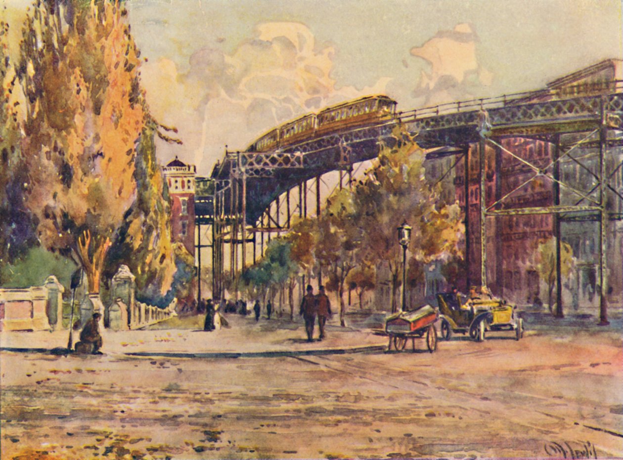 Ferrovia sopraelevata, New York da Martin Lewis