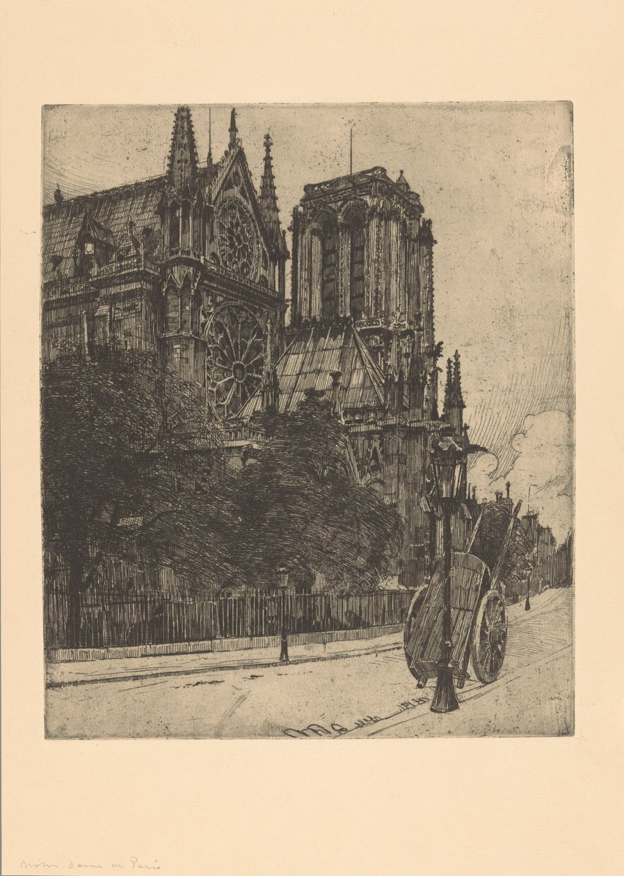 Notre-Dame di Parigi da Martin Monnickendam