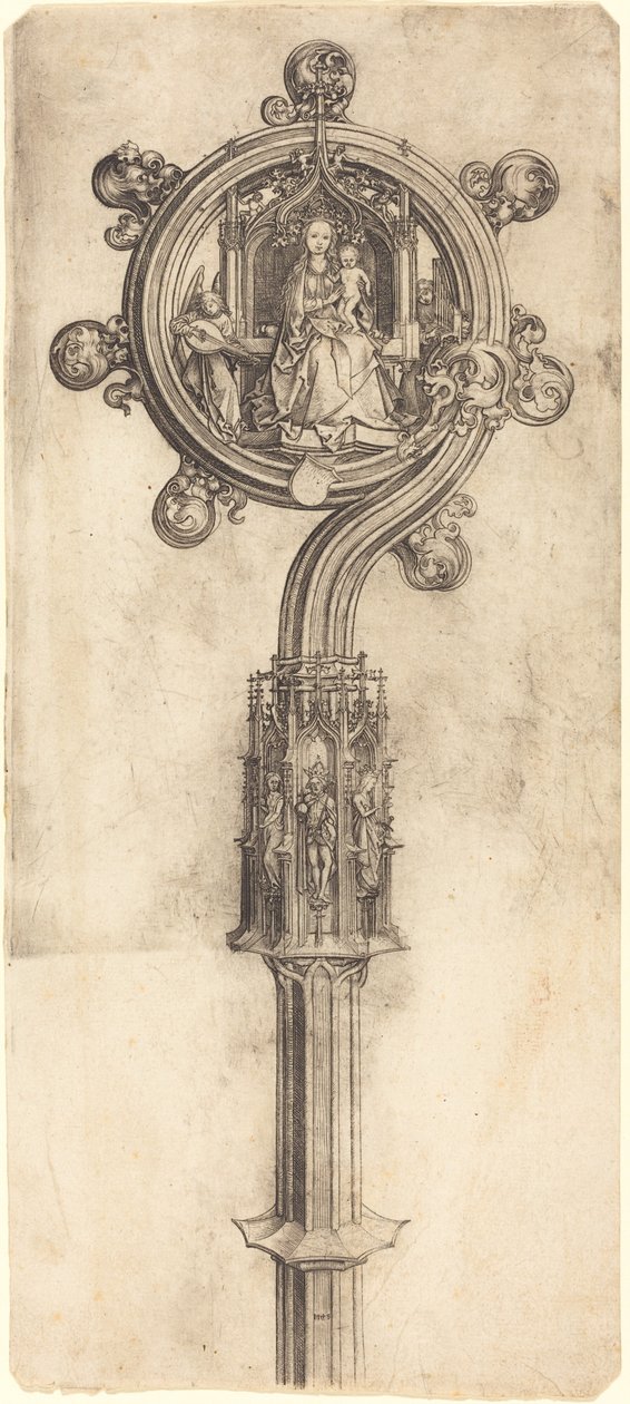 Pastorale di un vescovo da Martin Schongauer